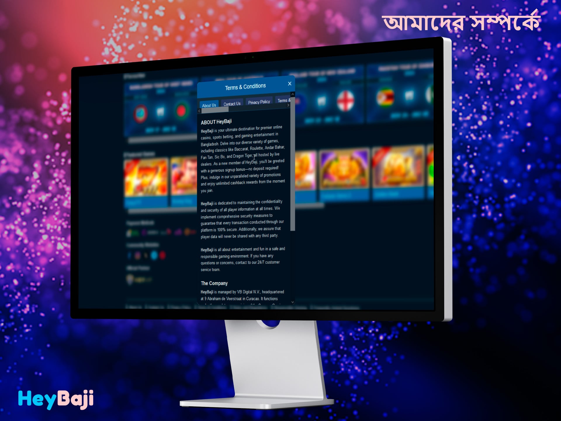 HeyBaji এবং এর কর্মীদের সম্পর্কে বিস্তারিত তথ্য আপনাকে প্ল্যাটফর্মটি আরও ভালভাবে জানতে সাহায্য করবে