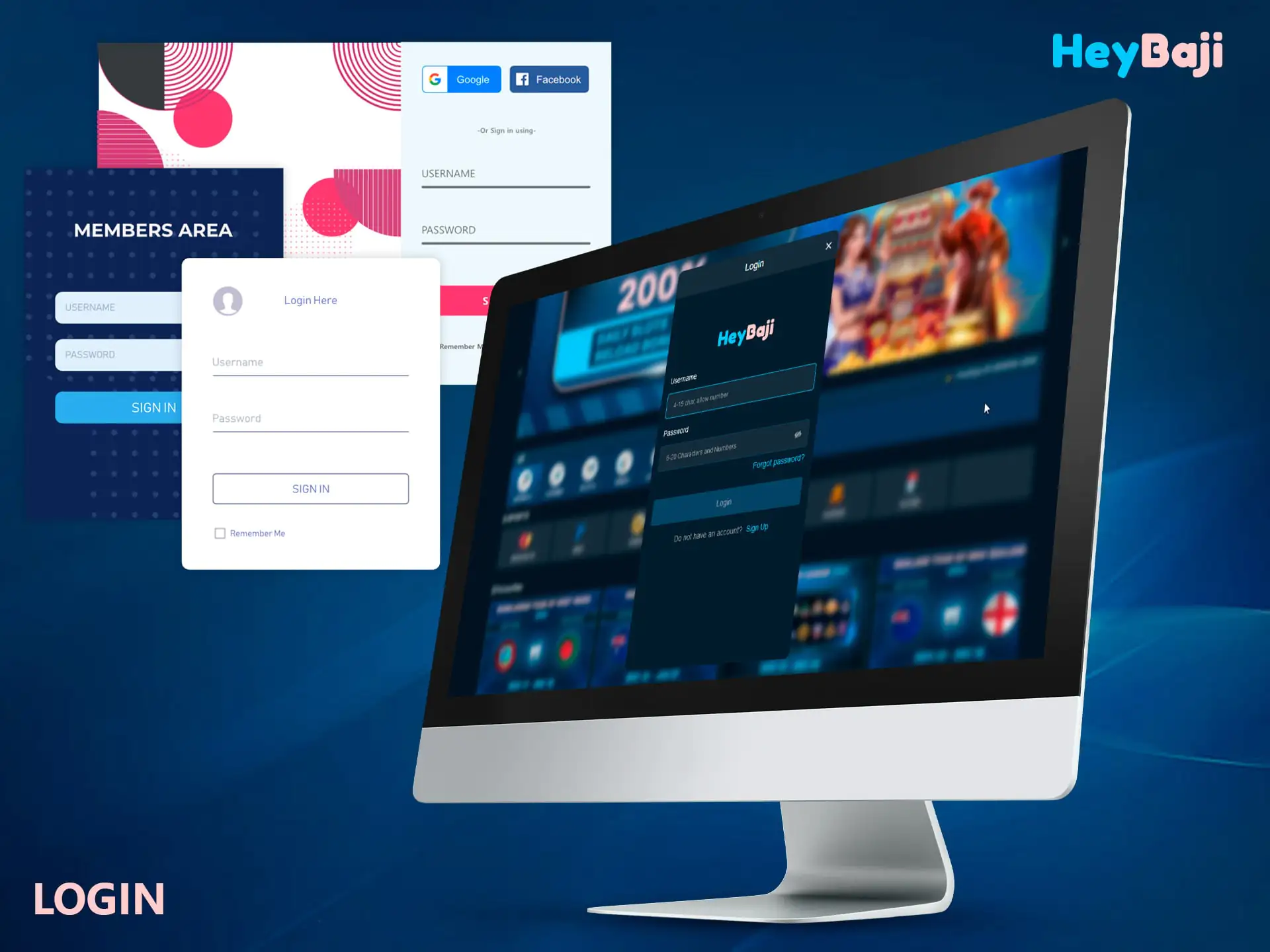 Login to your account to be able to play for real money at Heybaji